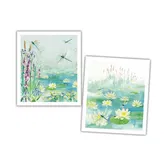 National Trust Dragonflies Plant Based Set of 2 Cleaning Cloths