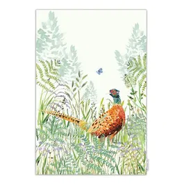 National Trust Pheasant Organic Cotton Single Tea Towel