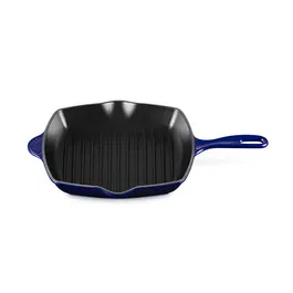 Le Creuset Signature Indigo Cast Iron 26cm Square Grillit