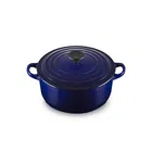 Le Creuset Signature Indigo Cast Iron 20cm Round Casserole