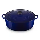 Le Creuset Signature Indigo Cast Iron 31cm Oval Casserole