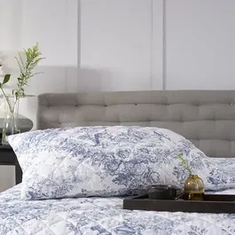 The Lyndon Company Toile De Jouy Pillowsham Pair Blue