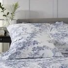 The Lyndon Company Toile De Jouy Cushion Blue
