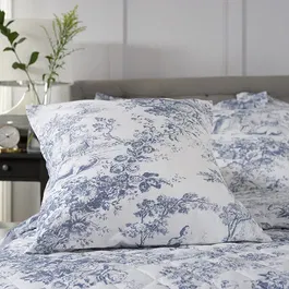 The Lyndon Company Toile De Jouy Cushion Blue