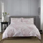 The Lyndon Company Toile De Jouy Duvet Cover Pink Single