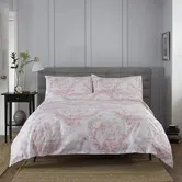 The Lyndon Company Toile De Jouy Duvet Cover Pink Single