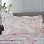 The Lyndon Company Toile De Jouy Pillowsham Pair Pink
