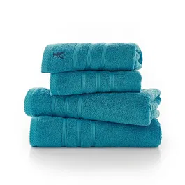 Lobster Creek Kaleidoscope Towel Face Cloth Turquoise