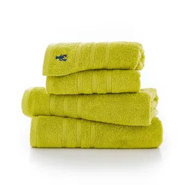 Lobster Creek Kaleidoscope Towel Face Cloth Lime