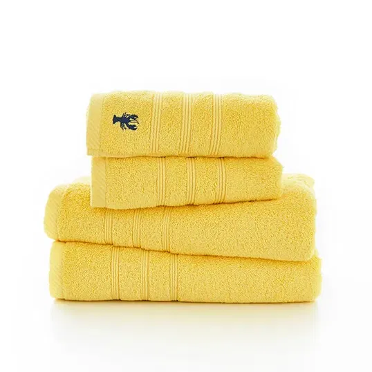 Lobster Creek Kaleidoscope Towel Bath Sheet Yellow