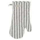 Stellar Textiles 31cm Grey Stripe Oven Glove