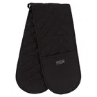 Stellar Textiles 100cm Black Double Oven Mitt