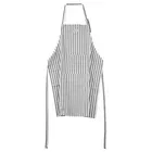 Stellar Textiles 88cm Grey Stripe Apron