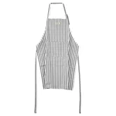 Stellar Textiles 88cm Grey Stripe Apron