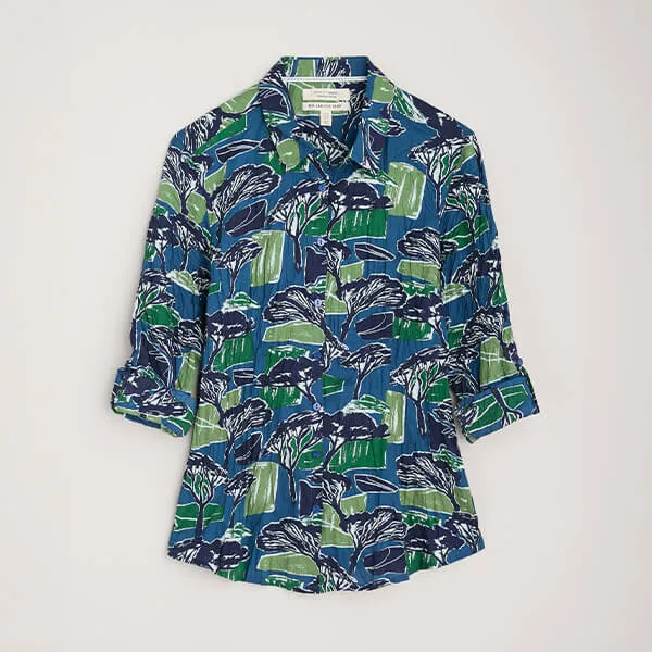 Seasalt Larissa Shirt Sketchbook Trees Sea Cave