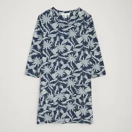 Seasalt Killiow Tunic Woodcut Thistle Maritime