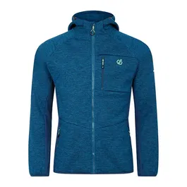 Dare 2b Mens Torrek Mountain Pro Midlayer Fleece Kingfisher Blue Navy