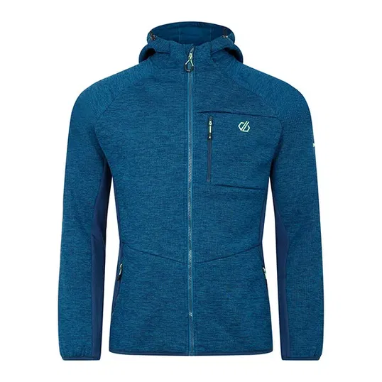 Dare 2b Mens Torrek Mountain Pro Midlayer Fleece Kingfisher Blue Navy