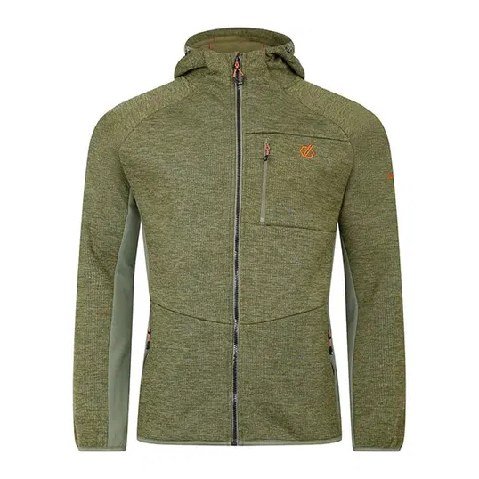 Dare 2b Mens Torrek Mountain Pro Midlayer Fleece Olivine Green