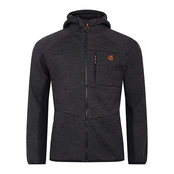 Dare 2b Mens Torrek Mountain Pro Midlayer Fleece Black