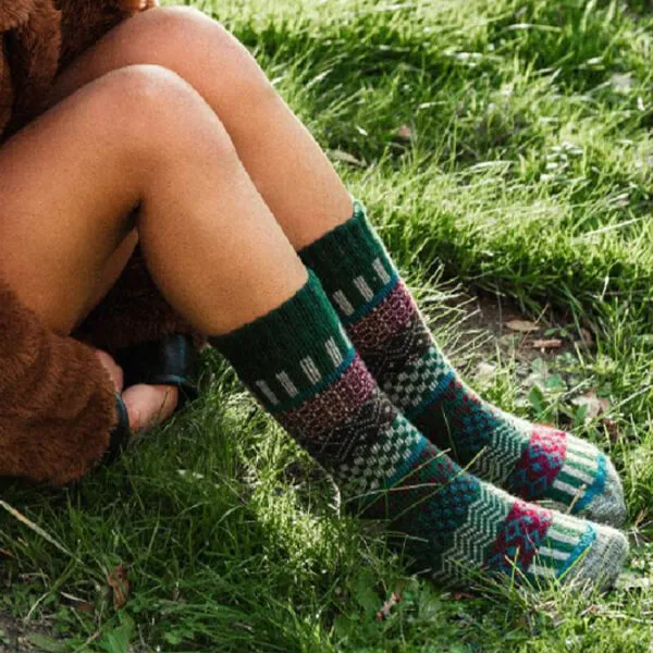 Nordic Socks Svea Green
