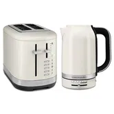 KitchenAid Breakfast Suite Porcelain 1.7L Kettle and 2 Slice Toaster Set