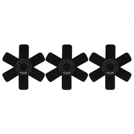 Le Creuset Black Onyx Set of 3 Pan Protectors