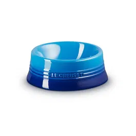 Le Creuset Azure Stoneware Medium Pet Bowl