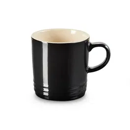 Le Creuset Black Onyx Stoneware London Coffee Mug