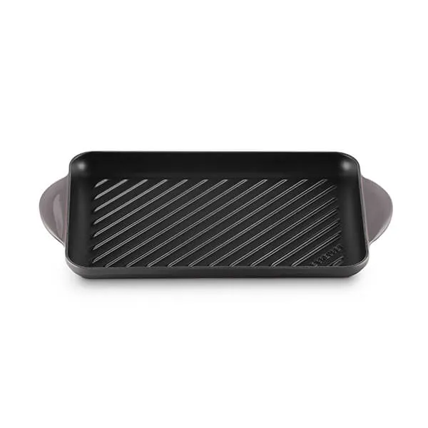 Le Creuset Flint Cast Iron 32cm Rectangular Grill
