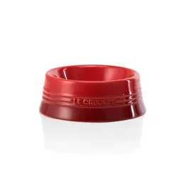 Le Creuset Cerise Stoneware Medium Pet Bowl