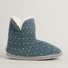 Seasalt Snooze Slipper Booties Confetti Dusky Jade
