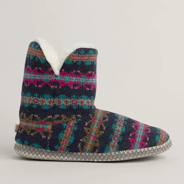 Seasalt Snooze Slipper Booties Palace Cove Maritime Multi