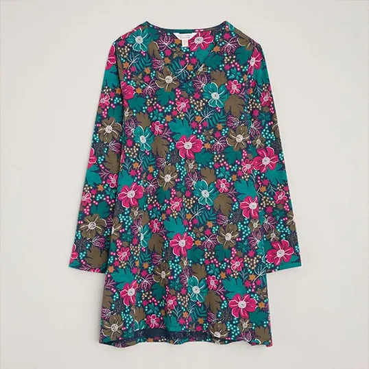 Seasalt Sea Cruise Tunic Winter Camellia Mix