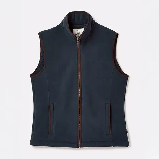 Joules Mens Navy Greenfield Fleece Gilet