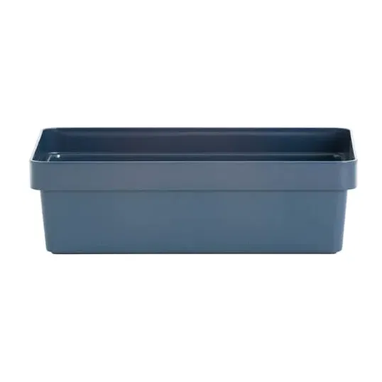 Wham Studio Linen 4.01 Utility Basket 28 x 20 x 8cm Navy