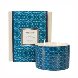 Fired Earth by Wax Lyrical Large Candle Assam & White Cedar