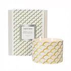 Fired Earth by Wax Lyrical Large Candle White Tea & Pomegranate