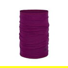 Buff Solid Magenta Merino Lightweight Tubular Neckwarmer