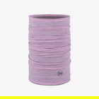 Buff Solid Pansy Merino Lightweight Tubular Neckwarmer