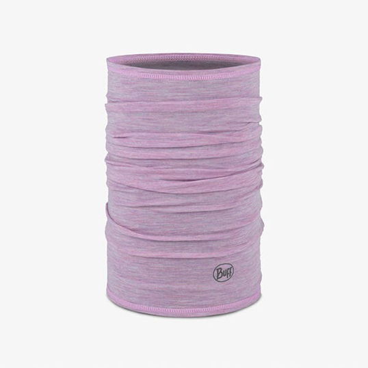 Buff Solid Pansy Merino Lightweight Tubular Neckwarmer