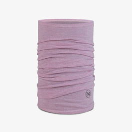 Buff Melange Lilac Sand Merino Midweight Tubular Neckwear