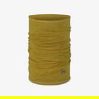 Buff Multistripes Maize Merino Lightweight Tubular Neckwarmer