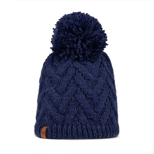 Buff Caryn Midnight Dark Blue Knitted & Fleece Band Hat