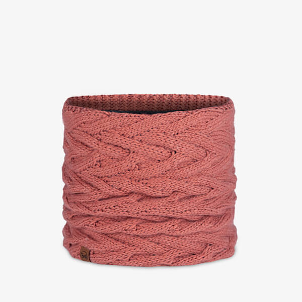 Buff Caryn Crimson Knitted & Fleece Neckwarmer