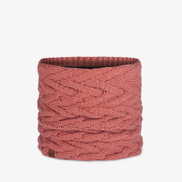 Buff Caryn Crimson Knitted & Fleece Neckwarmer