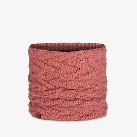 Buff Caryn Crimson Knitted & Fleece Neckwarmer