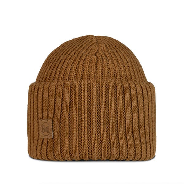 Buff Rutger Copper Knitted Beanie Hat