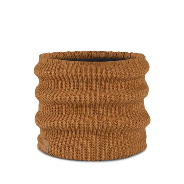 Buff Rutger Copper Knitted & Fleece Neckwarmer