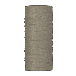 Buff Solid Taupe Merino Lightweight Tubular Neckwarmer